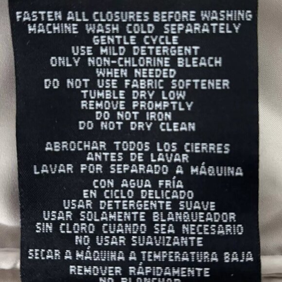 NWT - 32 Degrees Ladies' Quilted Cream Jacket – Size XL - Picture 6 of 6